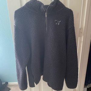 dark grey “sherpa”